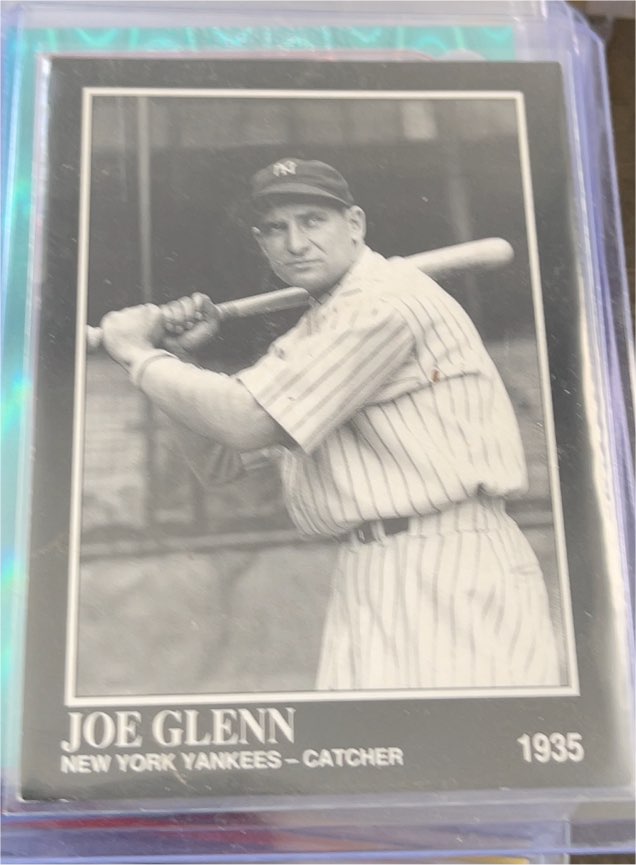 1992 The Sporting News Conlon Collection #510 Joe Glenn — front