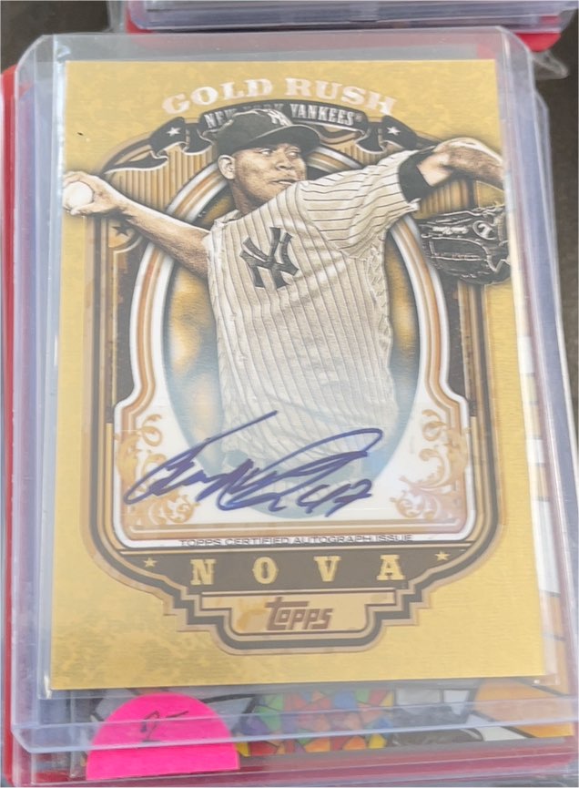 2012 Topps Gold Rush Ivan Nova — front