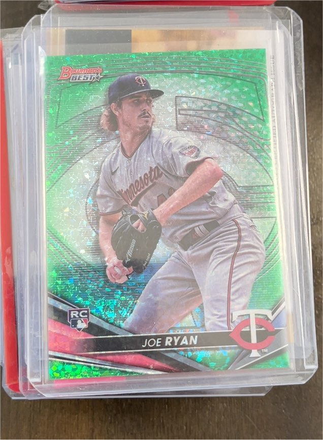 2022 Bowman's Best #50 Joe Ryan — front