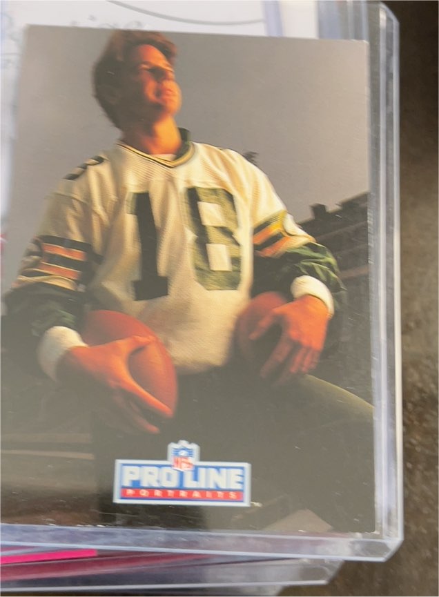 1991 Pro Line Portraits #281 Herman Moore — front