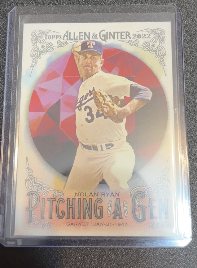 2022 Topps Allen & Ginter #PAG-7 Nolan Ryan — front