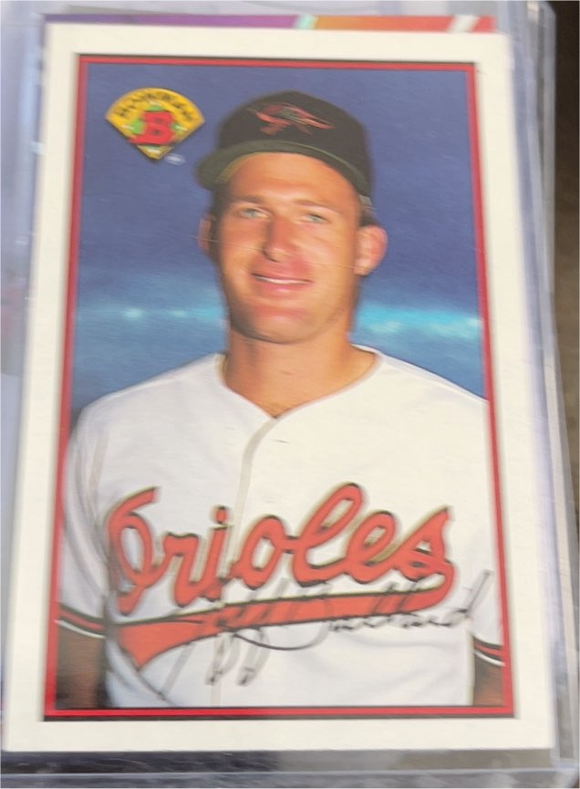 1989 Bowman #7 Jeff Ballard Baltimore Orioles Baseball Card — front