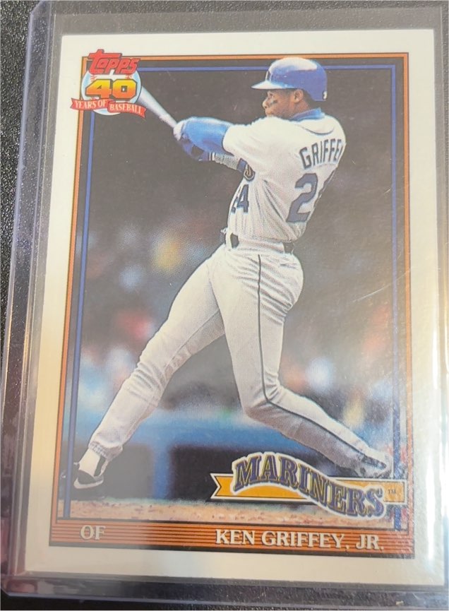 1991 Topps #790 Ken Griffey, Jr. — front