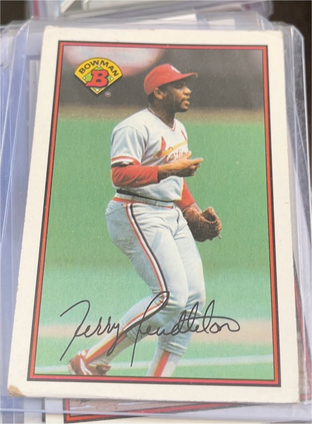 1989 Bowman #437 Terry Pendleton — front