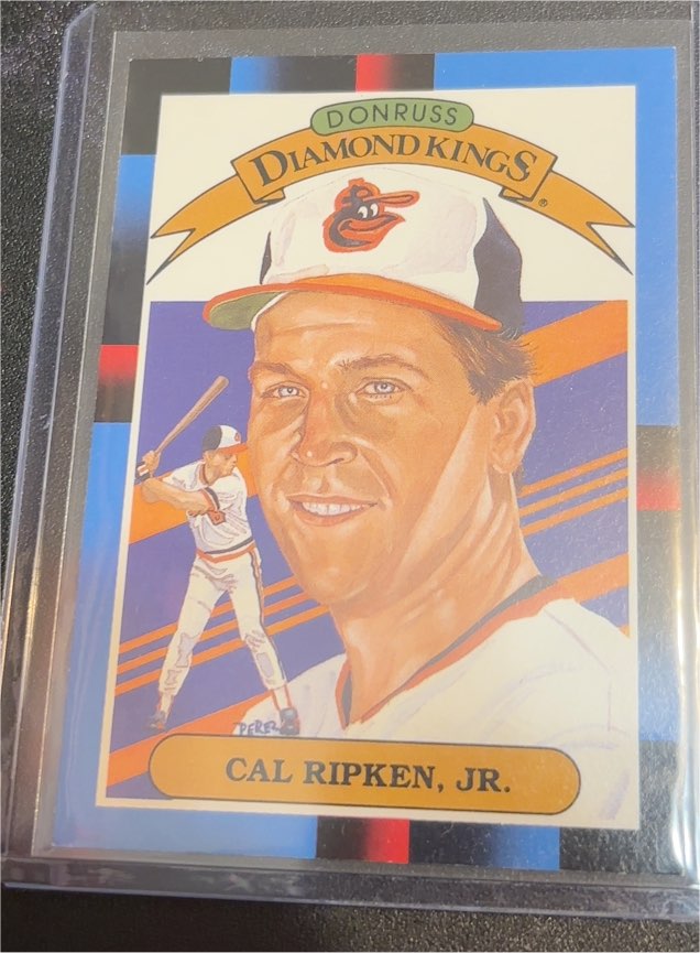 1987 Donruss Diamond Kings #26 Cal Ripken Jr. — front