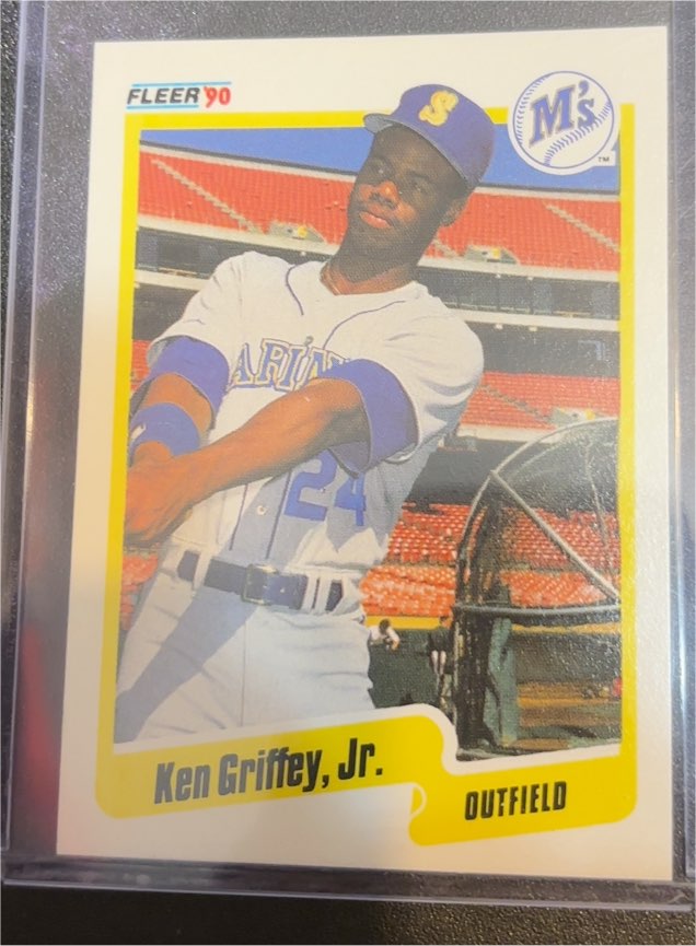 1990 Fleer #513 Ken Griffey Jr. — front