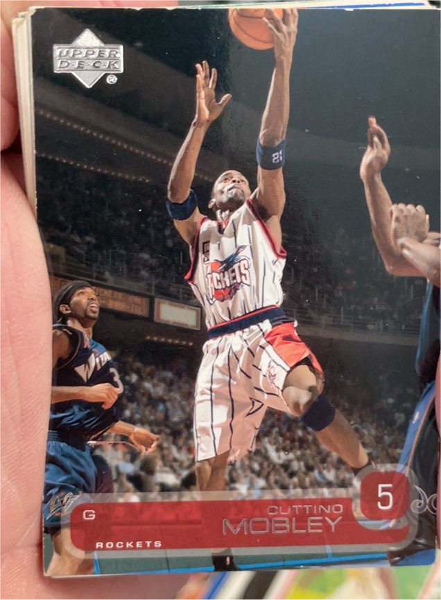 2002-03 Upper Deck #5 Cuttino Mobley — front