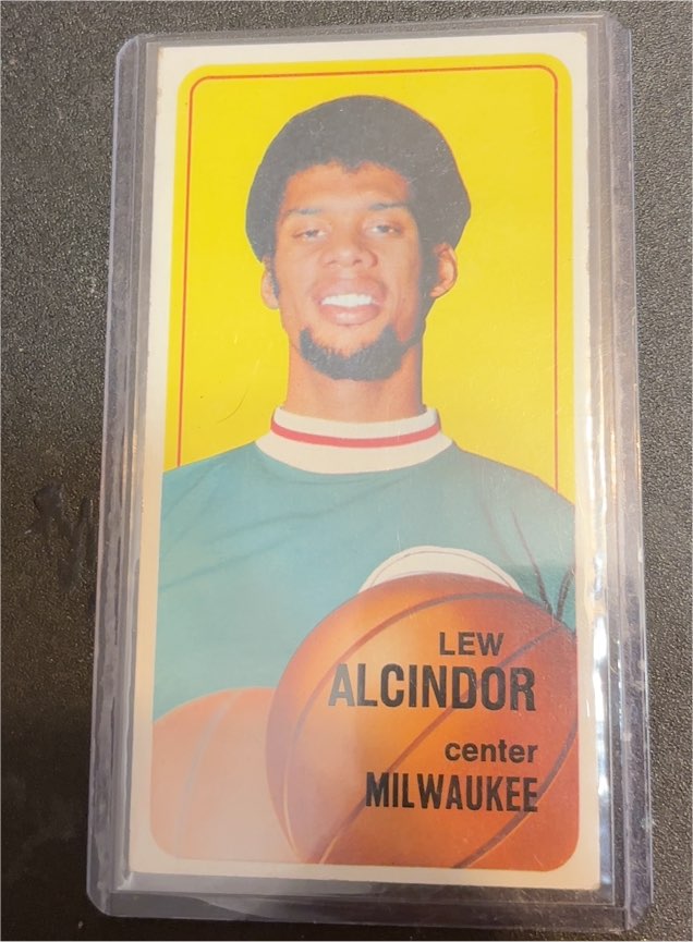1970 Topps #75 Lew Alcindor — front