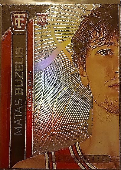 2024-25 Panini Totally Certified Portraits #3 Matas Buzelis — front