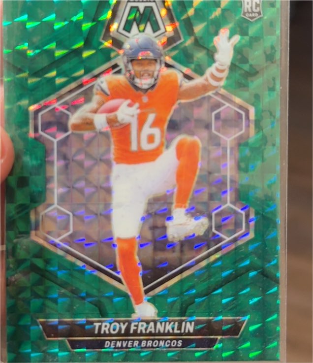 2024 Panini Mosaic #378 Troy Franklin — front