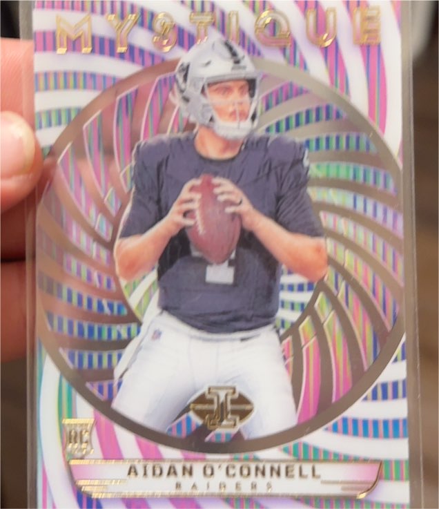 2023 Panini Illusions Mystique #1 Aidan O'Connell — front