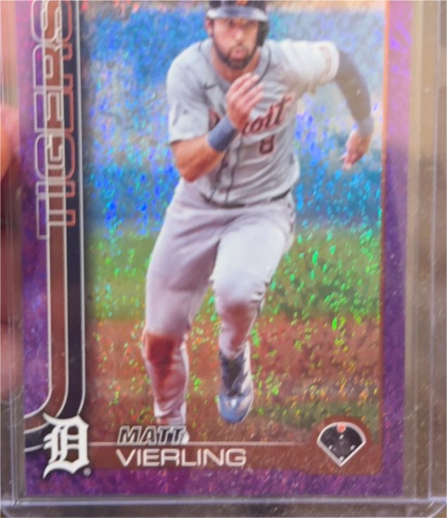 2025 Topps #166 Matt Vierling — front