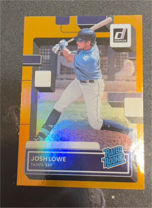 2022 Donruss #55 Josh Lowe — front