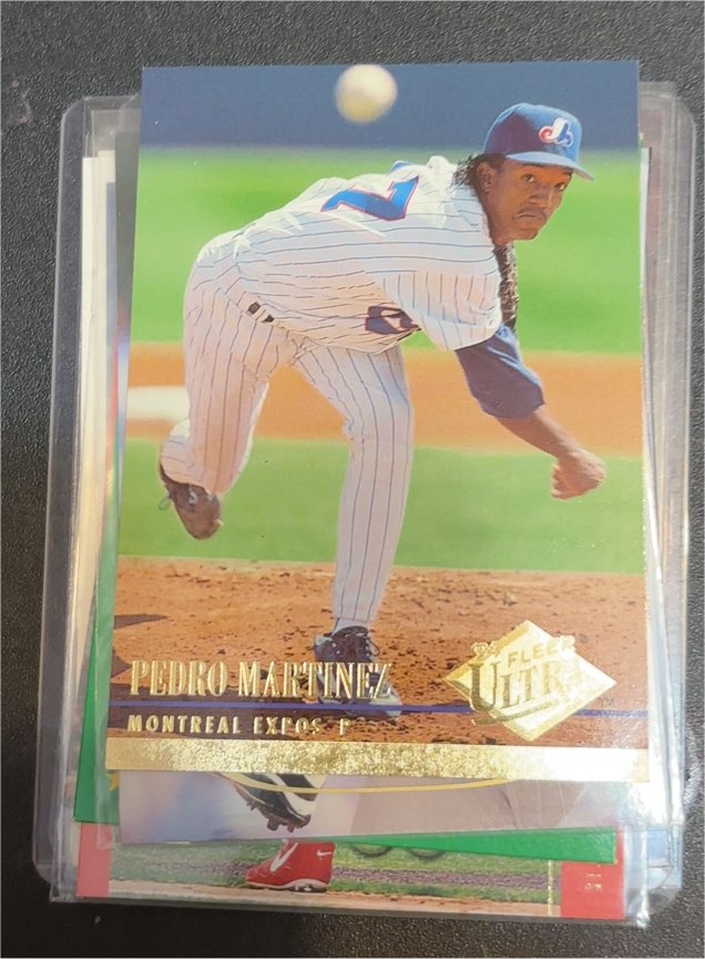 1994 Fleer Ultra #524 Pedro Martinez — front