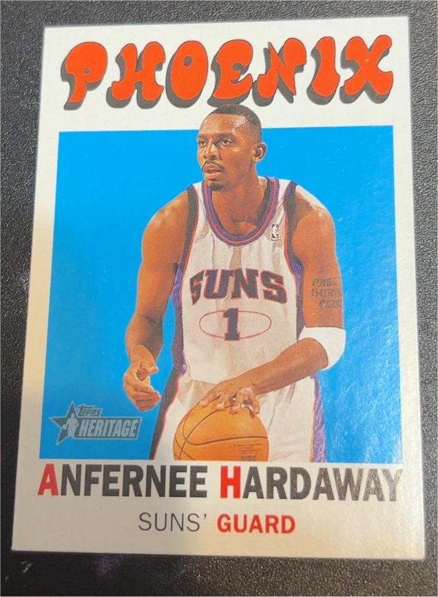 2000-01 Topps Heritage #189 Anfernee Hardaway — front