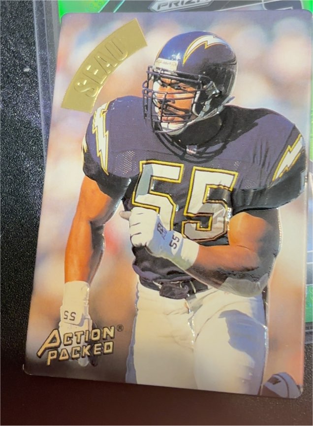 1994 Action Packed #103 Junior Seau — front