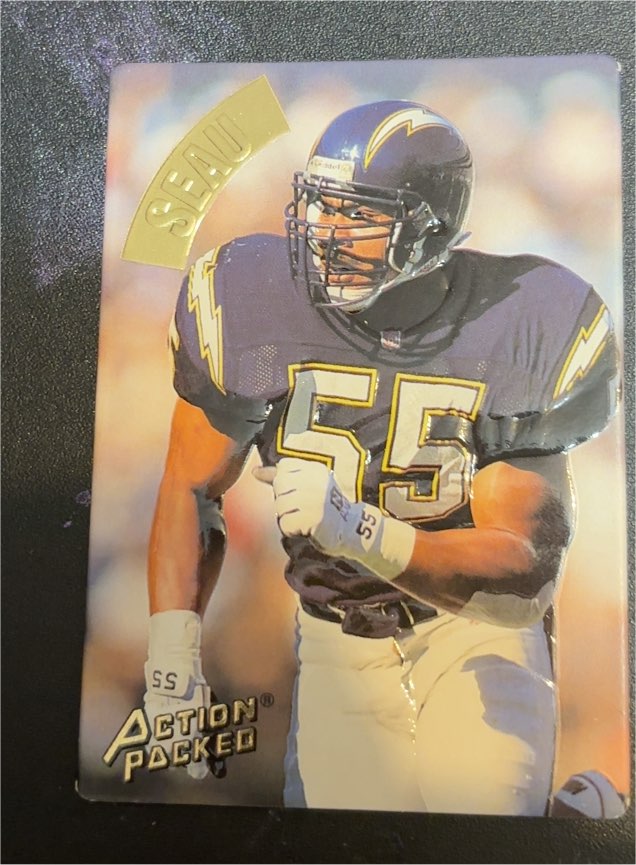 1994 Action Packed #103 Junior Seau — front