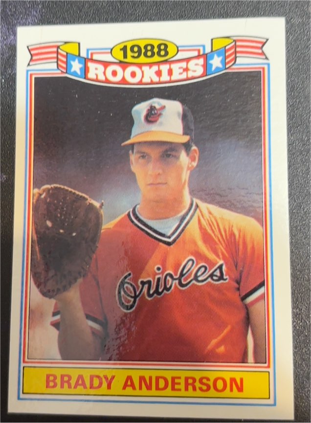 1989 Topps #2 Brady Anderson — front