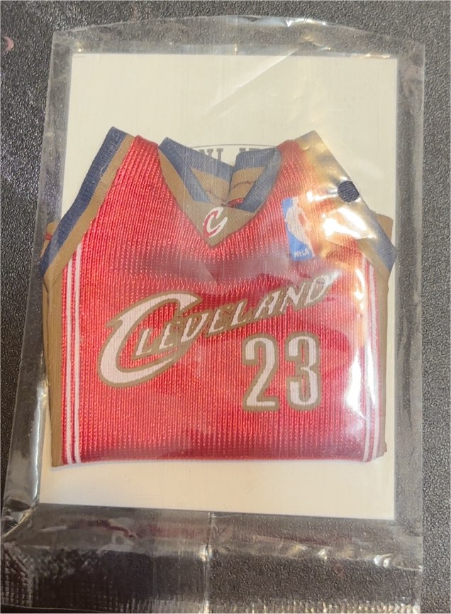 2007-08 Upper Deck Mini Jersey LeBron James #23 Cleveland Cavaliers — front