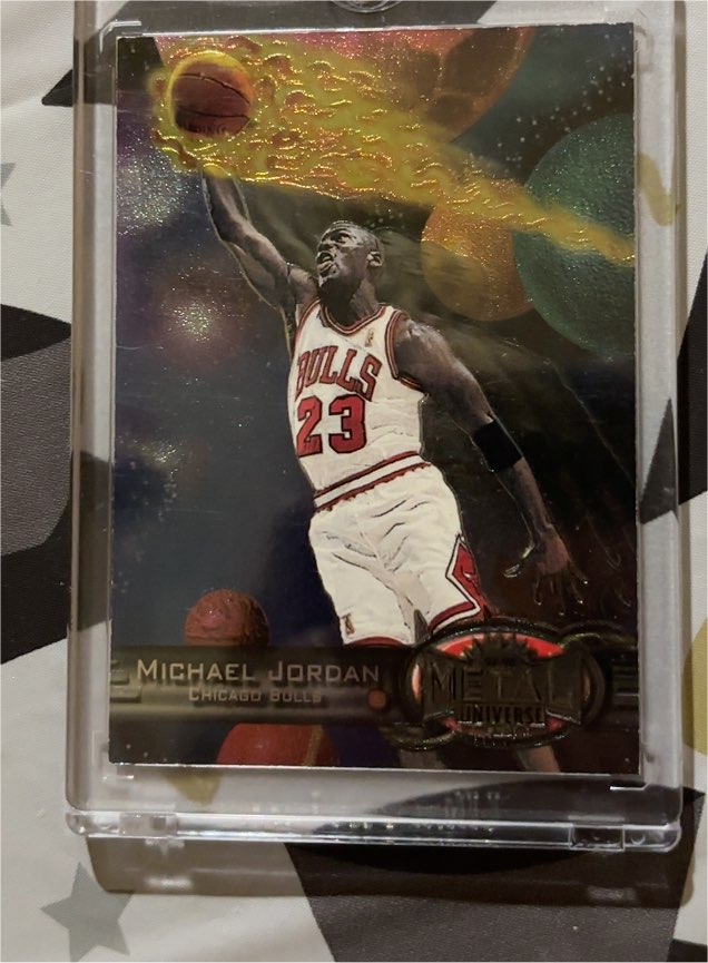 1997 Skybox Metal Universe #23 Michael Jordan — front