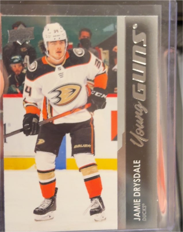 2021-22 Upper Deck #205 Jamie Drysdale Young Guns — front