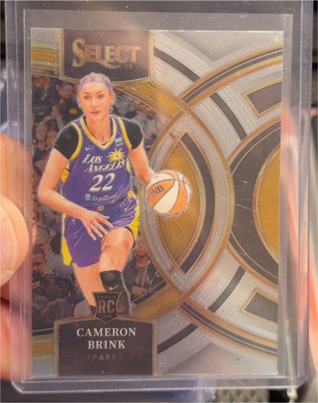 2024 Panini Select WNBA #191 Cameron Brink — front