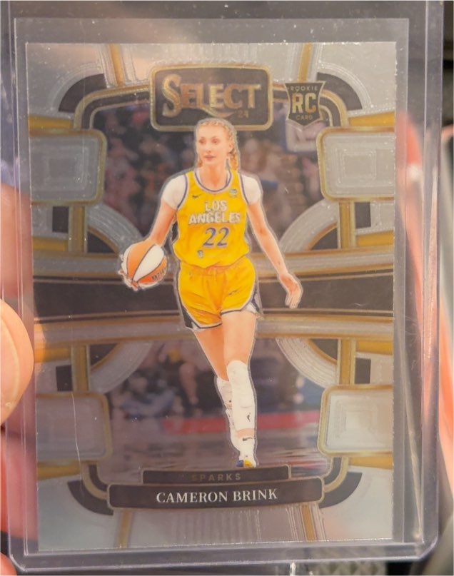 2024 Panini Select WNBA #56 Cameron Brink — front
