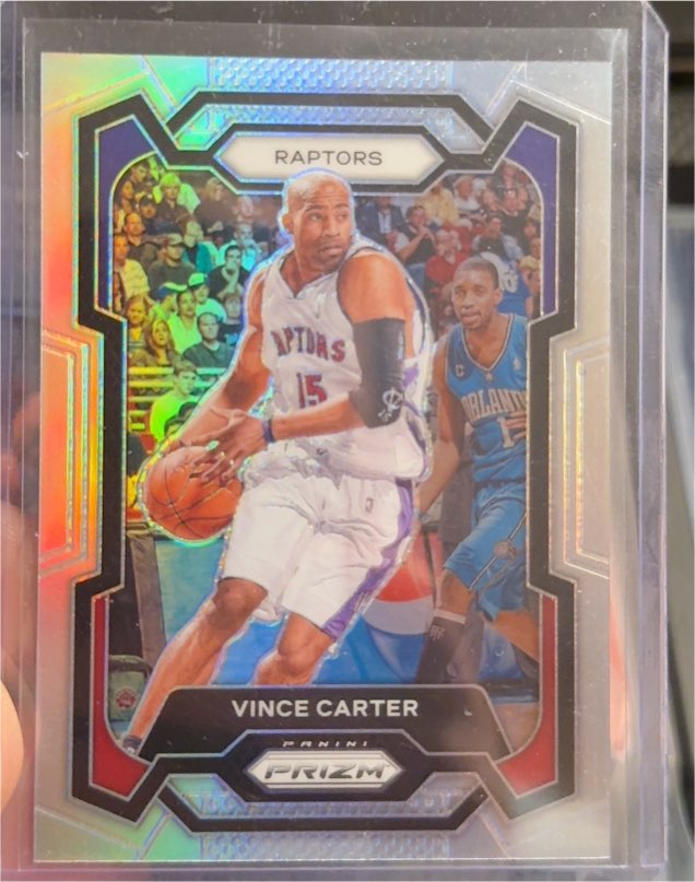 2023-24 Panini Prizm #195 Vince Carter — front