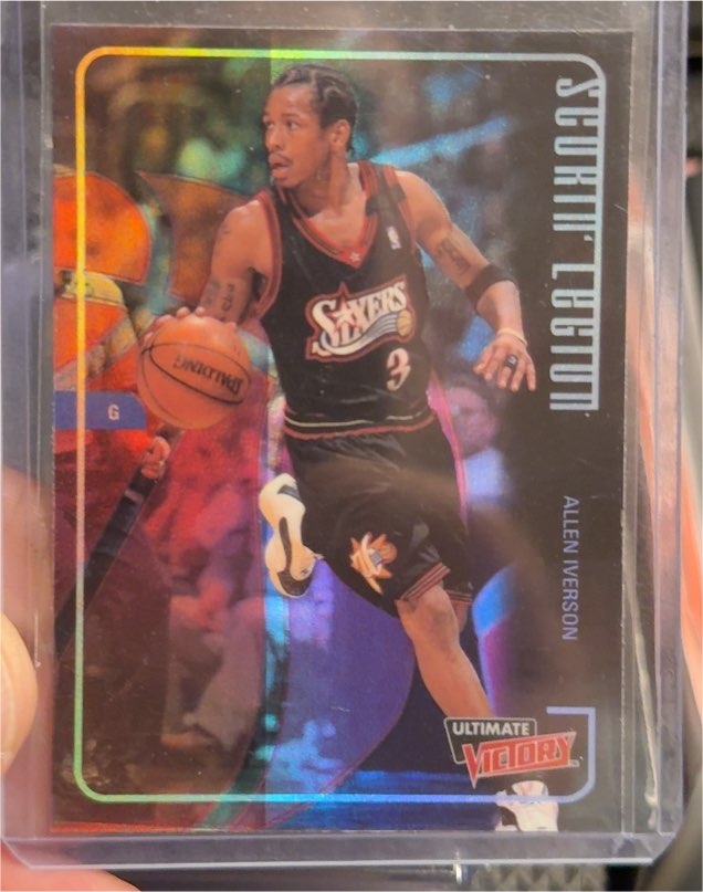 2000 Upper Deck Ultimate Victory #SL7 Allen Iverson — front