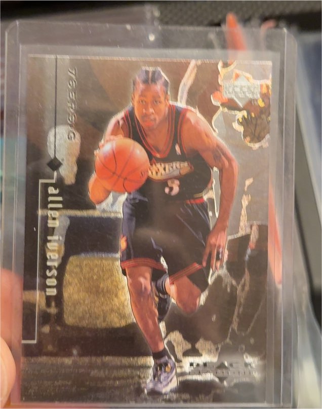 1998-99 Upper Deck Black Diamond #66 Allen Iverson — front