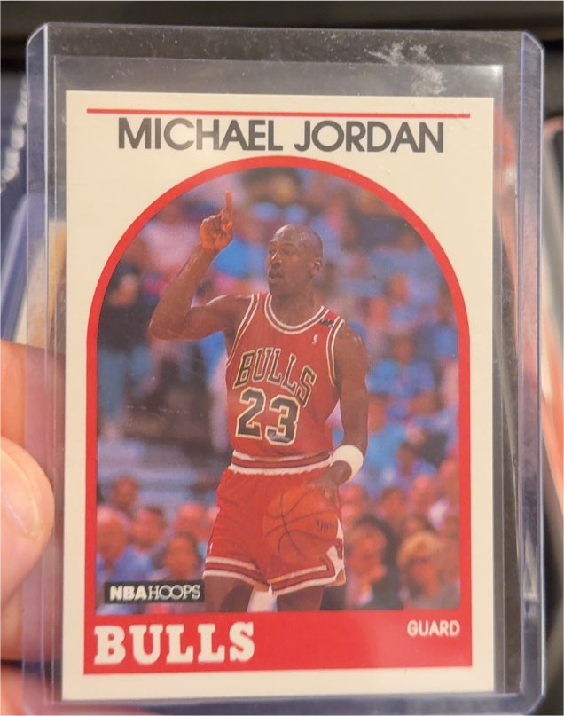 1989-90 NBA Hoops #200 Michael Jordan — front