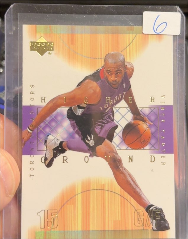 2001-02 Upper Deck Higher Ground #HG1 Vince Carter — front