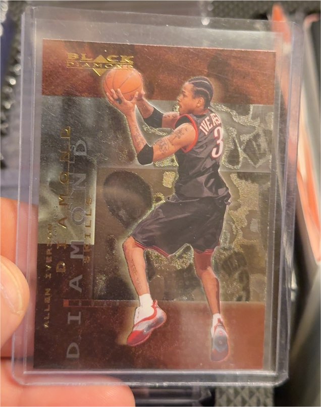 2000-01 Upper Deck Black Diamond #DS3 Allen Iverson — front