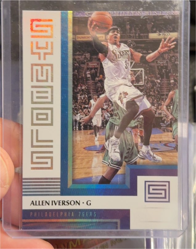 2017-18 Panini Status #5 Allen Iverson Symbols — front