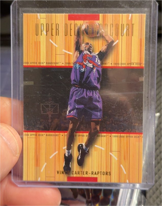1999-00 Upper Deck Hardcourt #53 Vince Carter — front