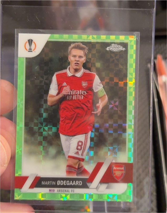 2022-23 Topps Chrome UEFA Club Competitions #88 Martin Ødegaard — front