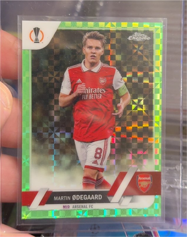 2022-23 Topps Chrome UEFA Club Competitions #88 Martin Ødegaard — front