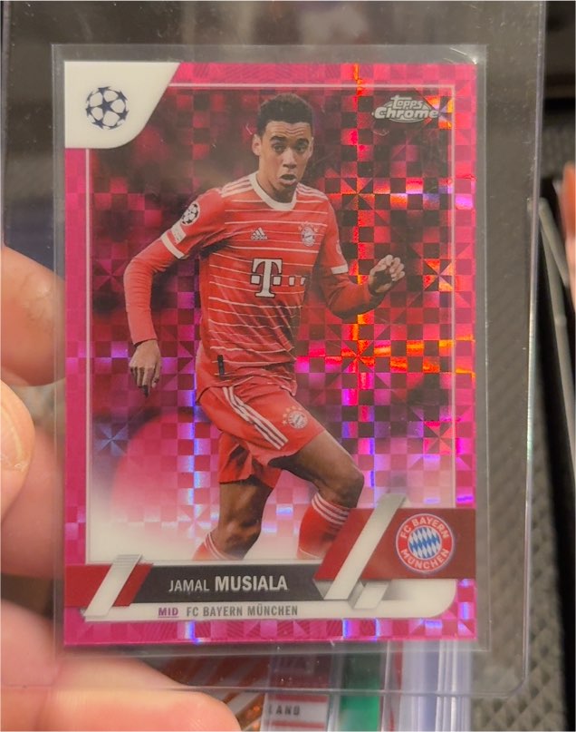 2022-23 Topps Chrome UEFA Club Competitions #42 Jamal Musiala — front