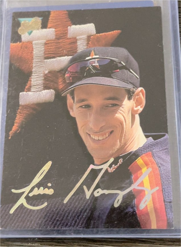 1993 Leaf Studio #171 Luis Gonzalez — front