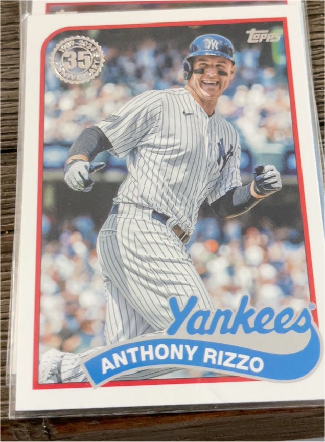 2024 Topps 1989 35th Anniversary #89B-64 Anthony Rizzo — front