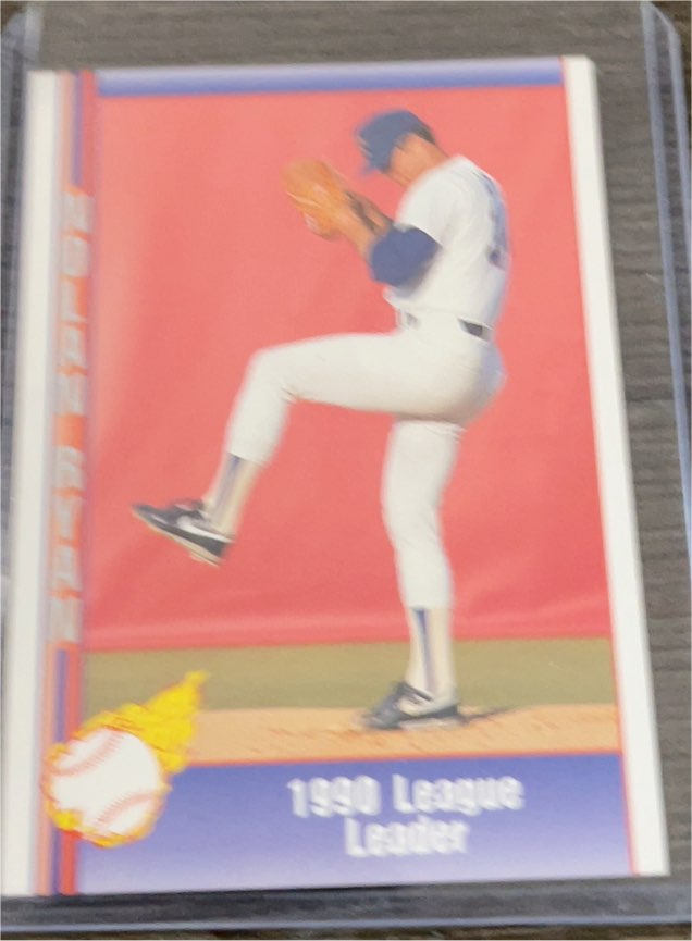 1991 Pacific Nolan Ryan Texas Express #172 1990 League Leader — front