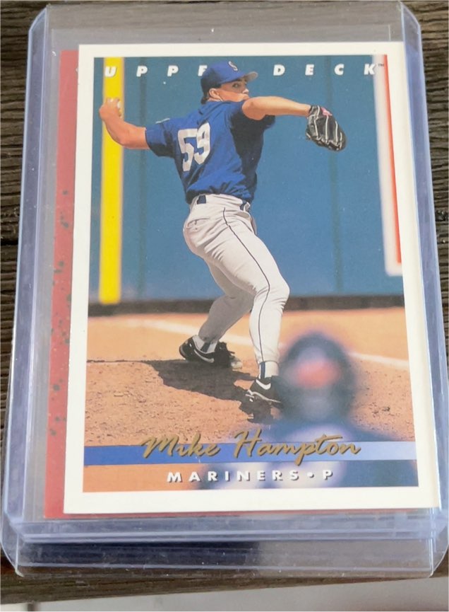 1993 Upper Deck #783 Mike Hampton — front