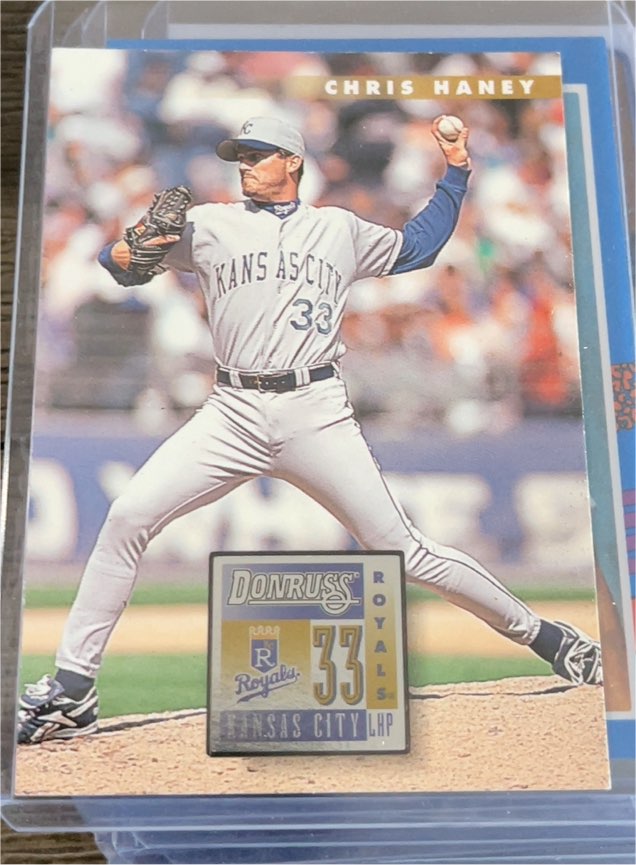 1996 Donruss #33 Chris Haney — front