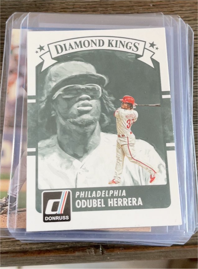 2016 Donruss Diamond Kings #21 Odubel Herrera — front
