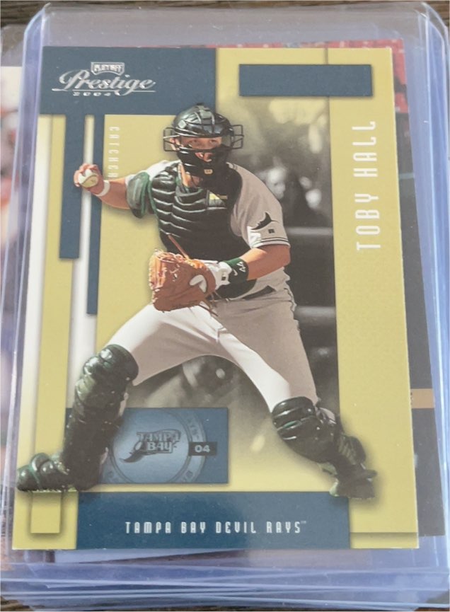 2001 Donruss Prestige #04 Toby Hall — front