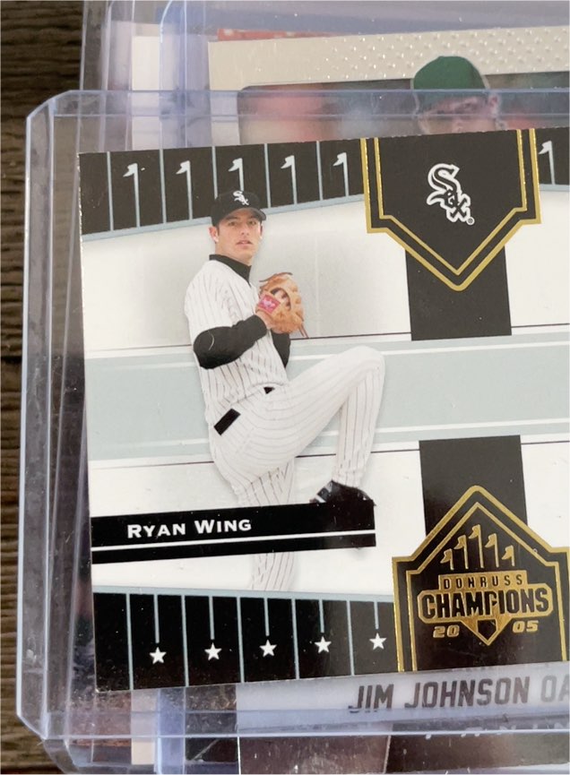 2005 Donruss Champions Impressions #391 Ryan Wing — front