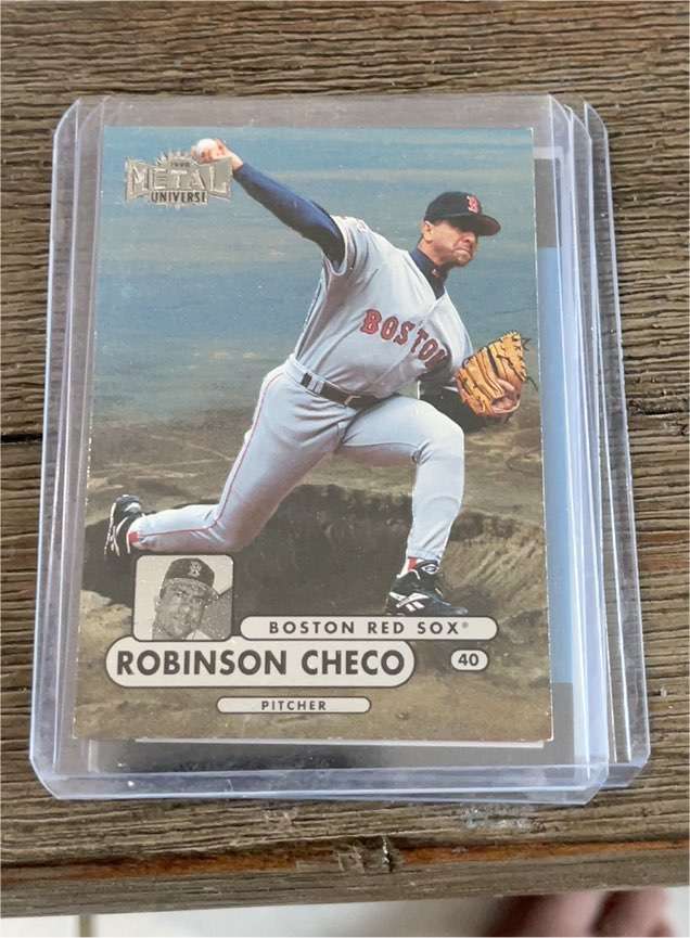 1998 Fleer Skybox Metal Universe #145 Robinson Checo — front