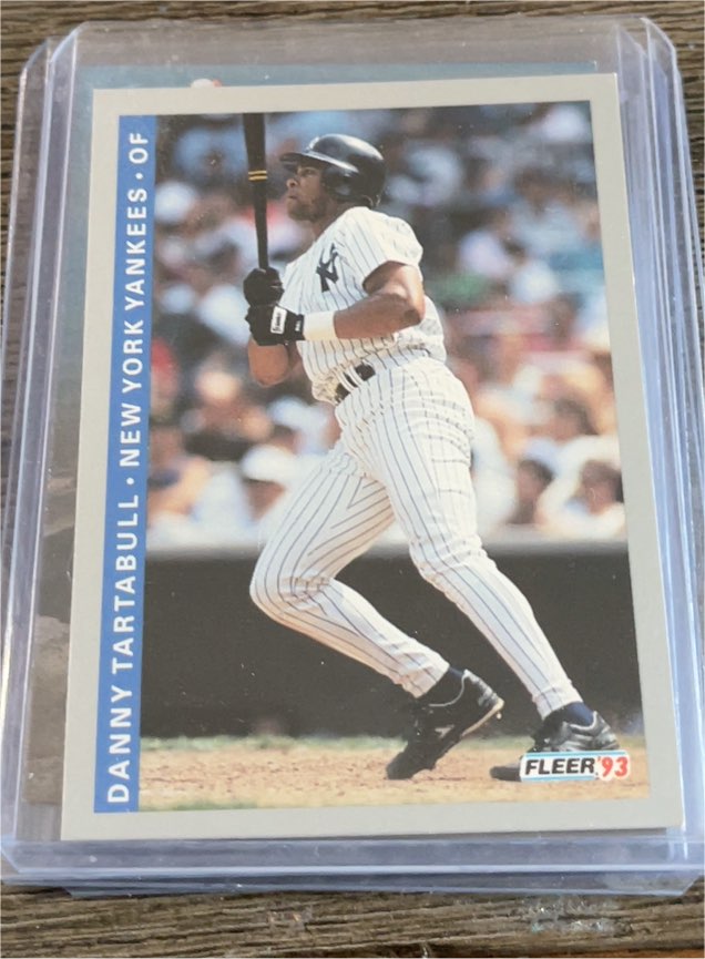1993 Fleer #286 Danny Tartabull — front