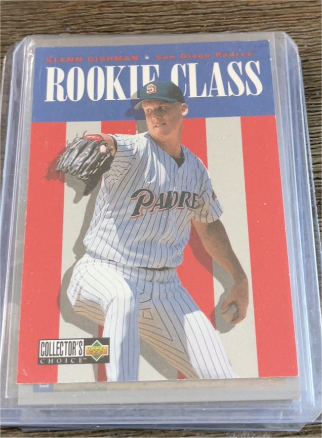 1996 Collector's Choice #27 Glenn Dishman — front