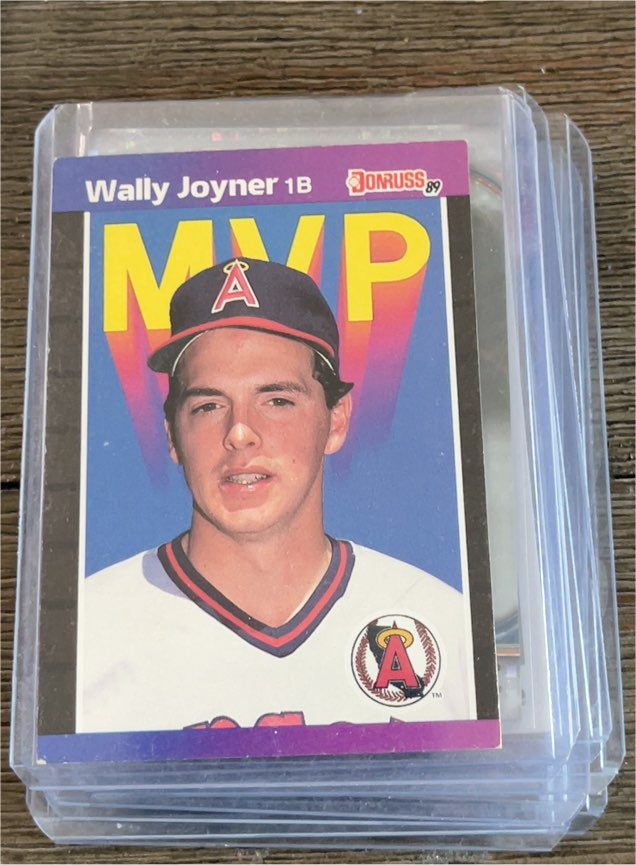 1989 Donruss MVP #BC-21 Wally Joyner — front